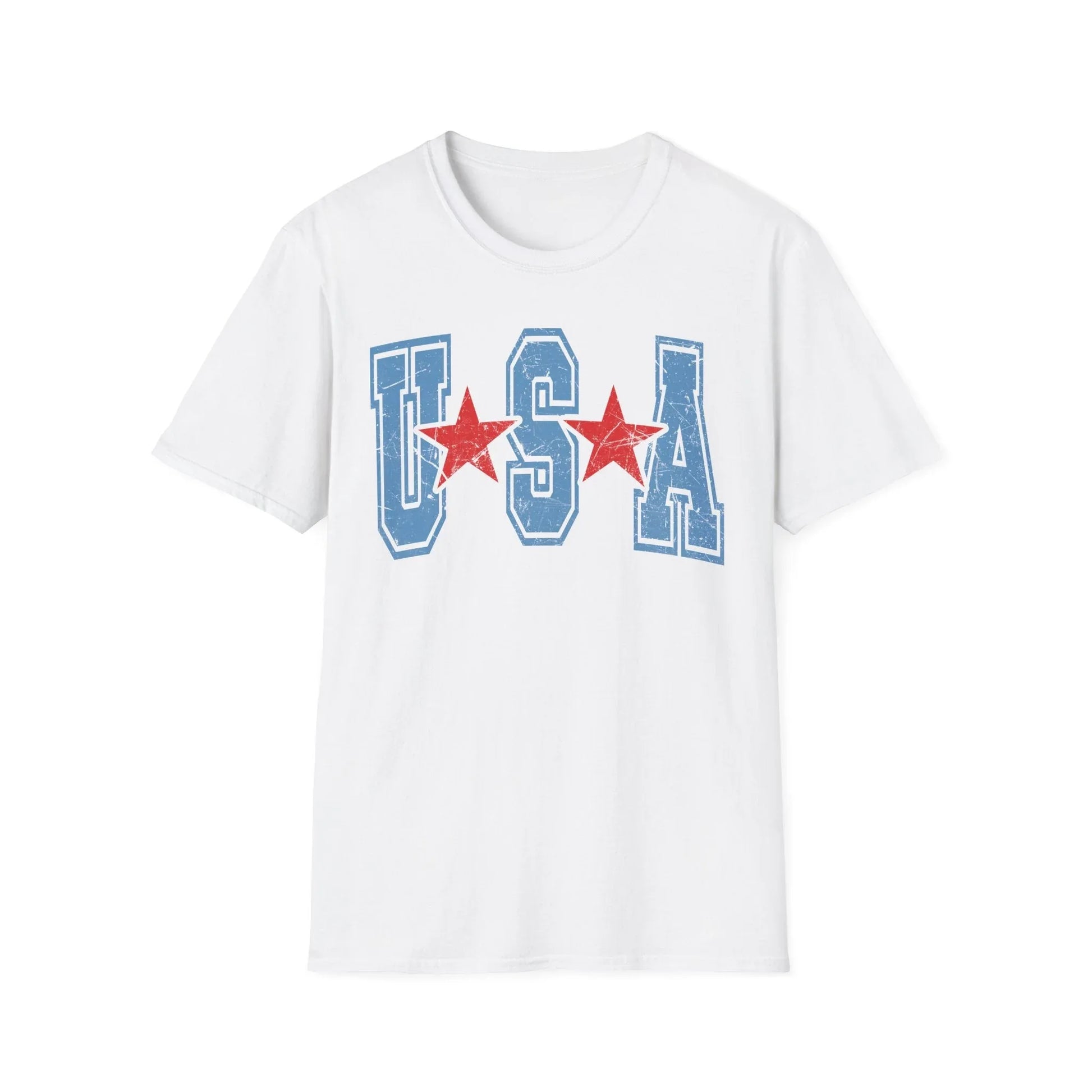 USA Signature T-Shirt | Unisex - XS / White