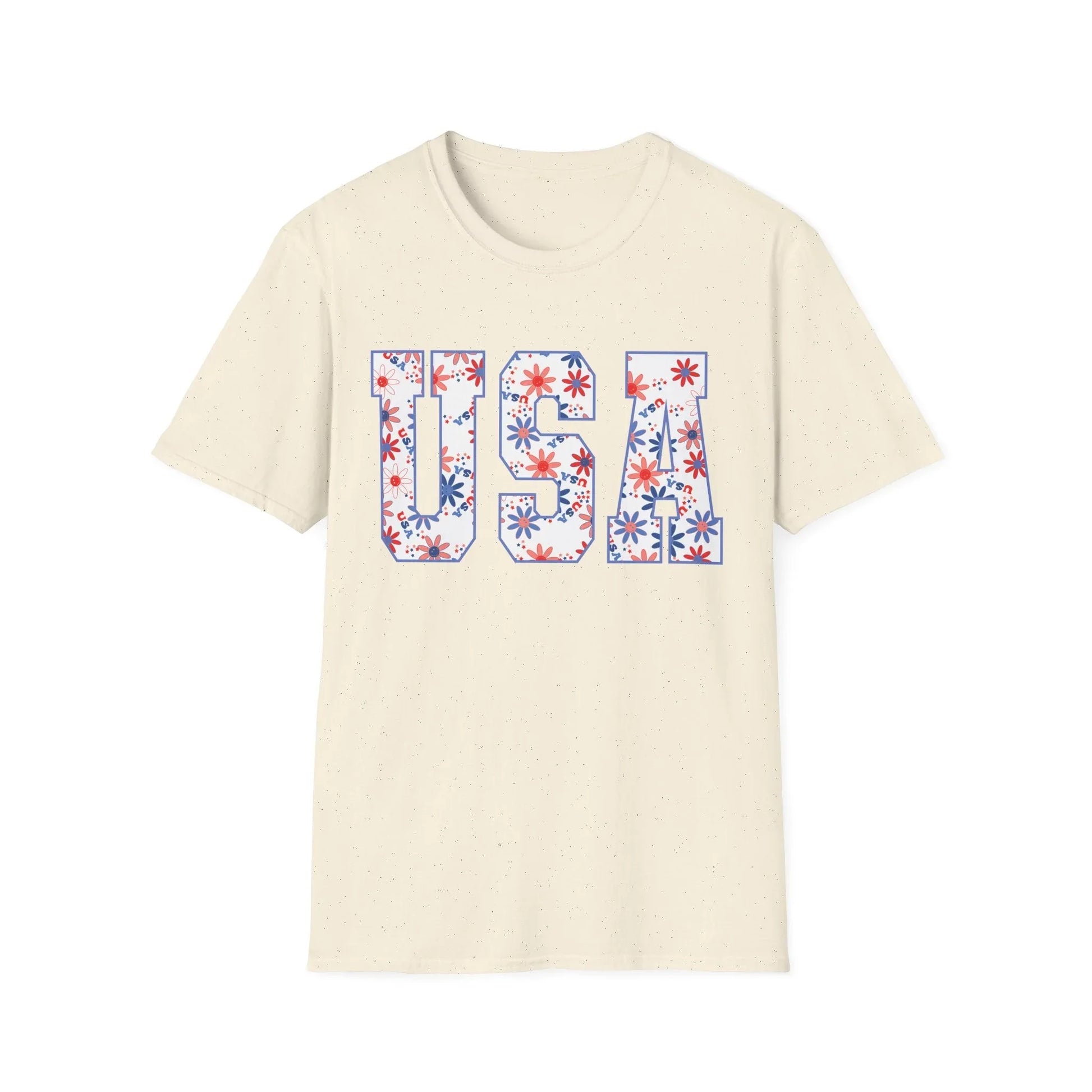 USA Vibes T-Shirt | Unisex - S / Natural