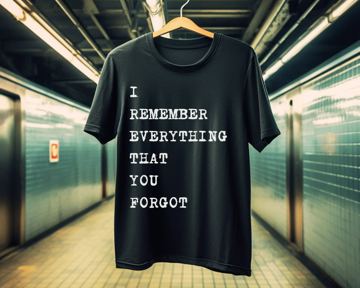 What You Forgot I Hold | black | Unisex - T-Shirt