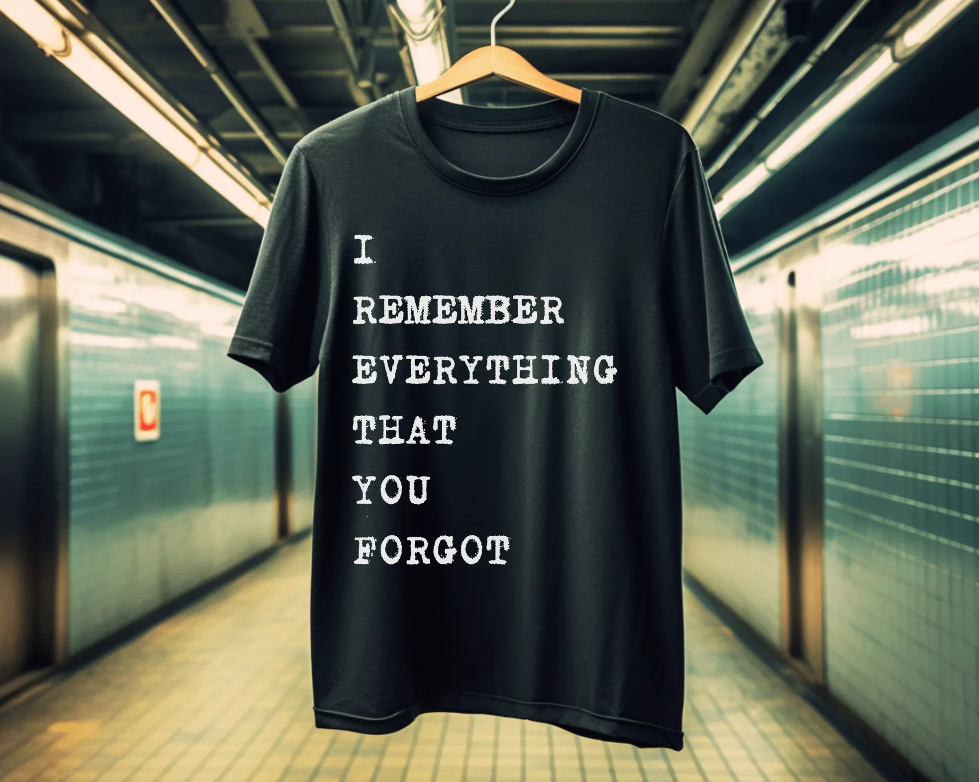 What You Forgot I Hold | black | Unisex - T-Shirt