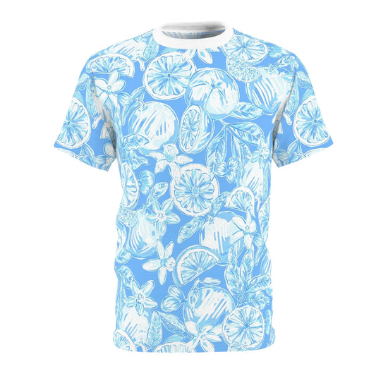 White Orchard All-Over-Print T-Shirt - stitching / 4 oz. / S - All Over Prints
