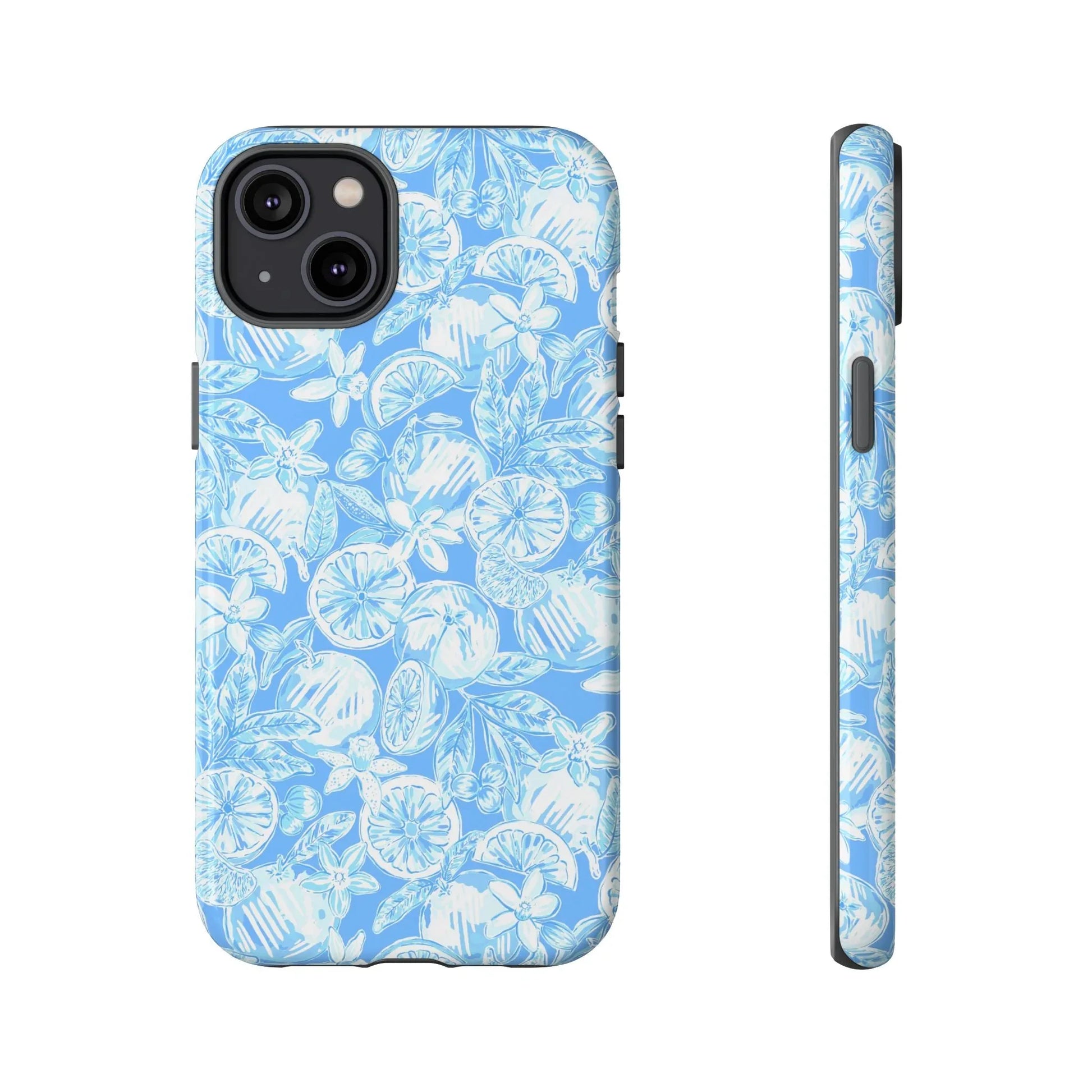 White Orchard iPhone Case - 14 Plus / Glossy - Phone