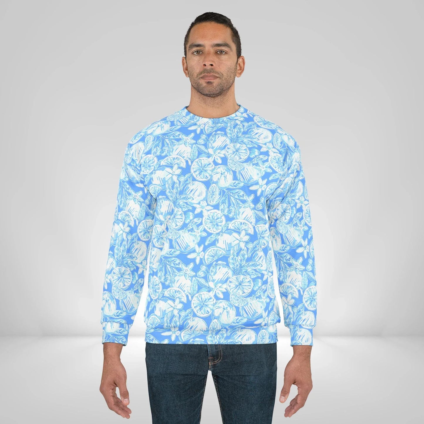 White Orchard Sweatshirt - All Over Prints