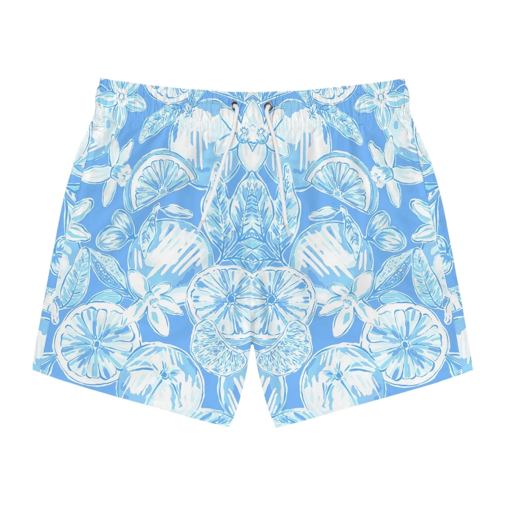 White Orchard Swim Trunks - XS / Seam thread color automatically matched to design - All Over Prints