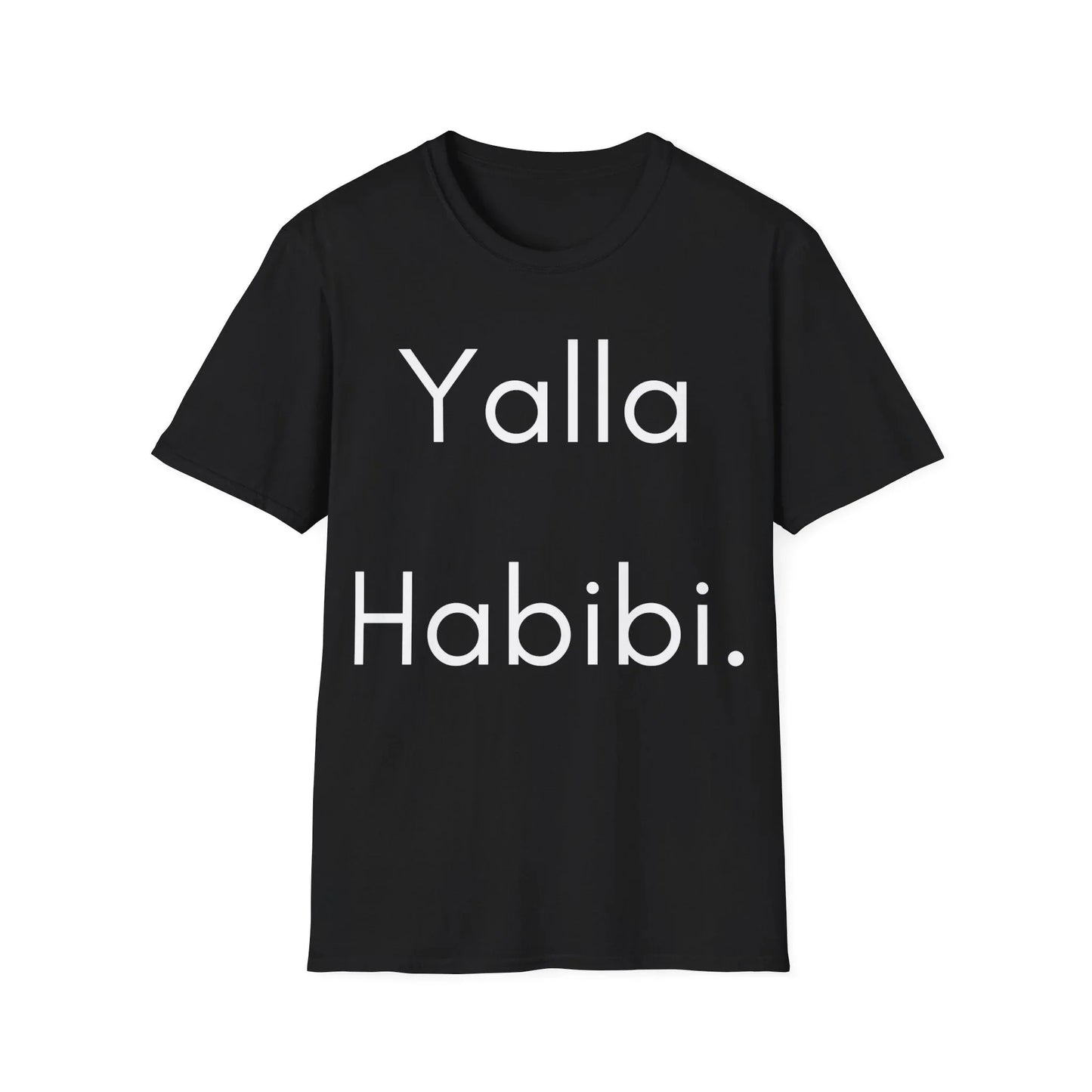 Yalla Habibi | black | Unisex - Black / S - T-Shirt