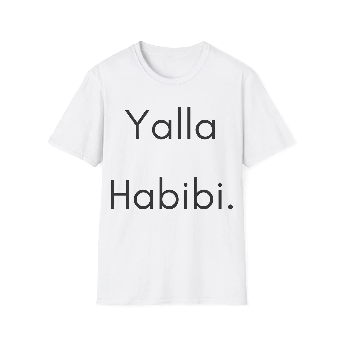 Yalla Habibi | white | Unisex - White / S - T-Shirt