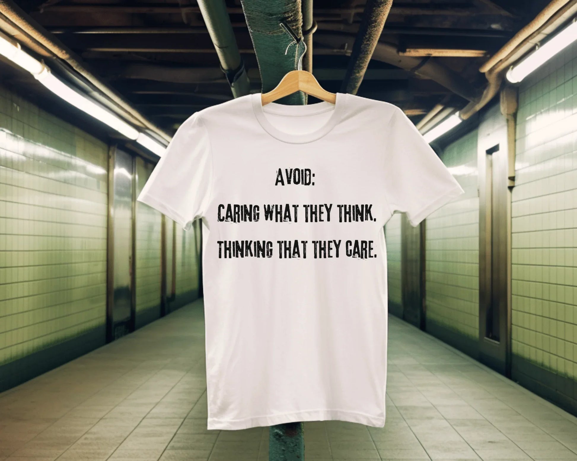Zero F**ks Given | white | Unisex - T-Shirt