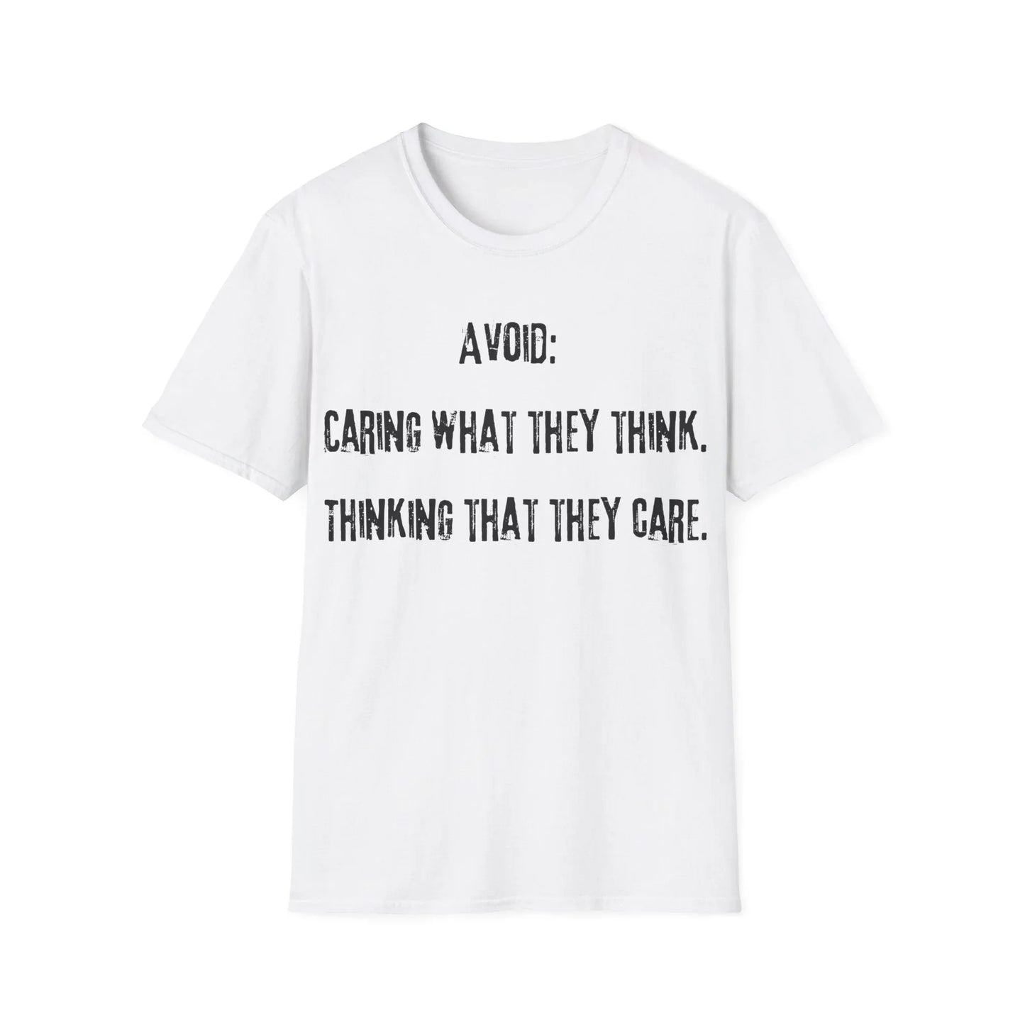 Zero F**ks Given | white | Unisex - White / S - T-Shirt