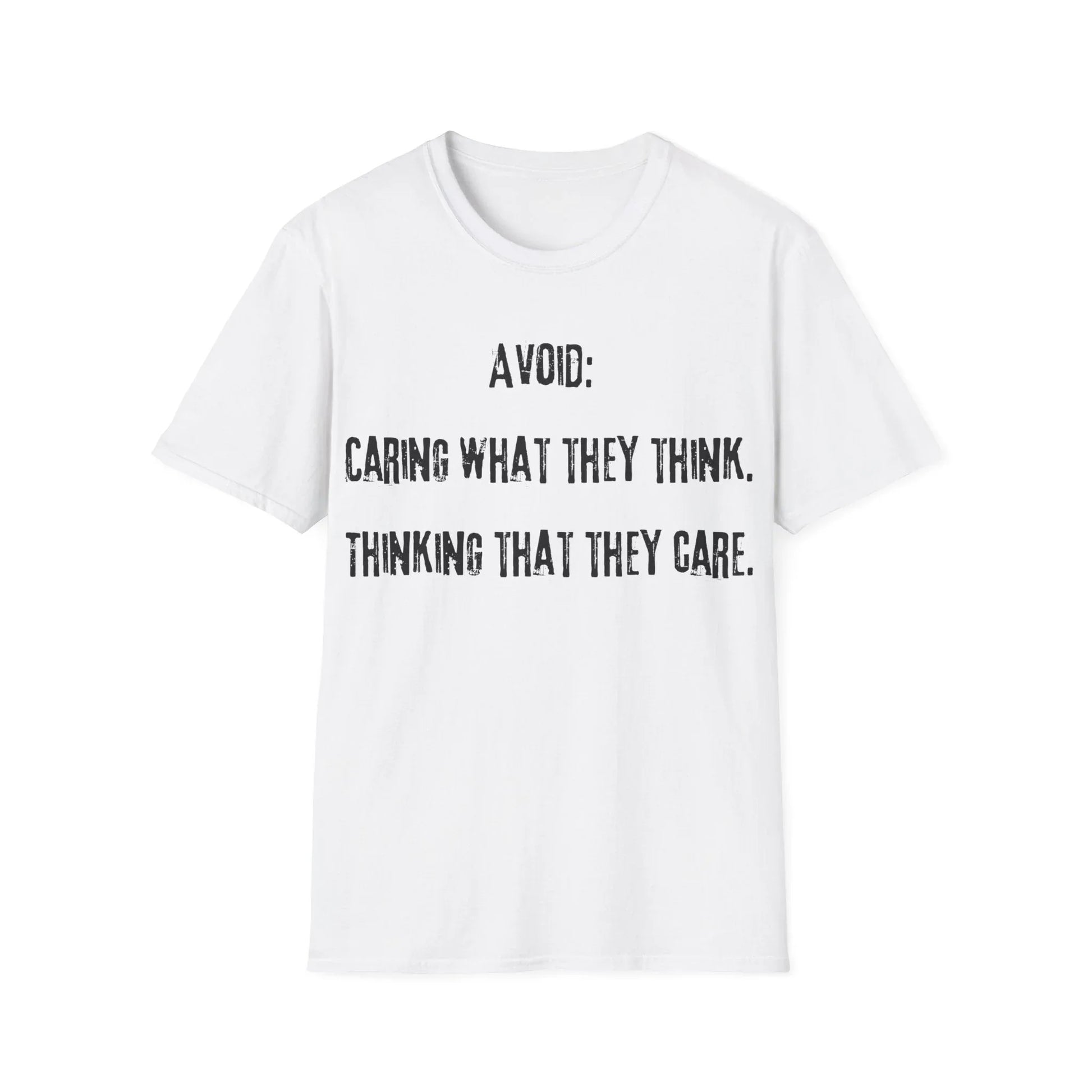 Zero F**ks Given | white | Unisex - White / S - T-Shirt